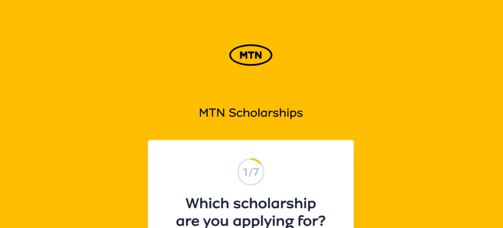 mtn scholarship