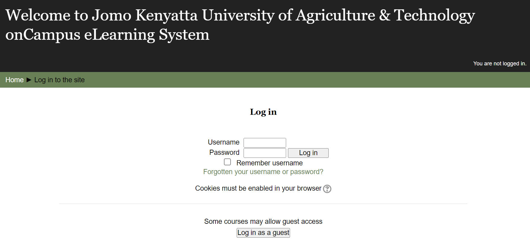 How to Retrieve your JKUAT student portal Login Password