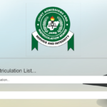 JAMB 2024 Matriculation list portal