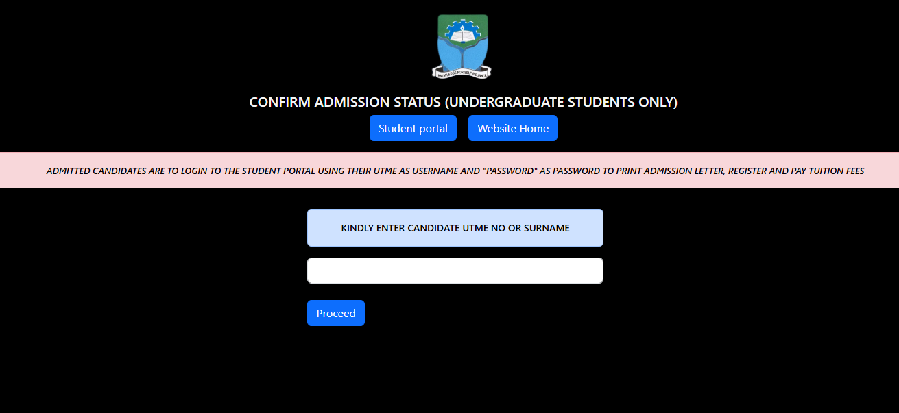 How To Check KSUK Admission List On School Portal